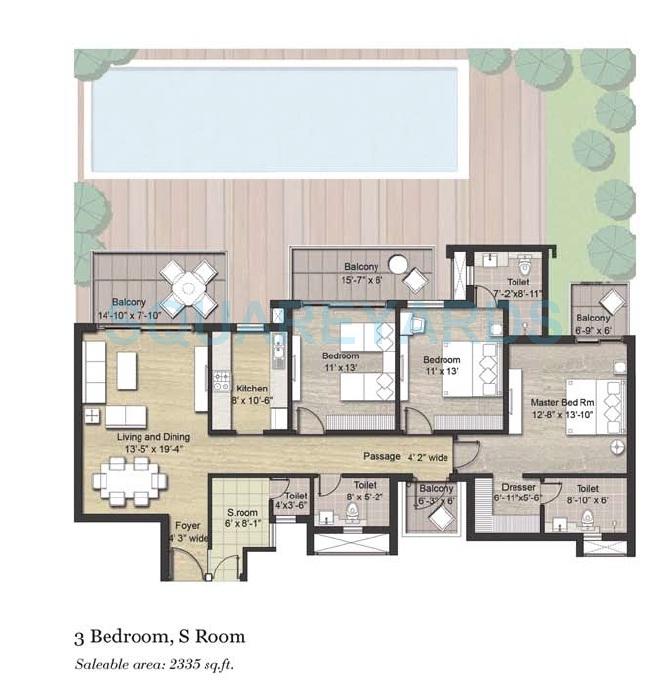 Puri Aanandvilas — floor plan 3