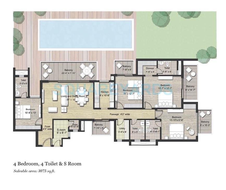 Puri Aanandvilas — floor plan 5