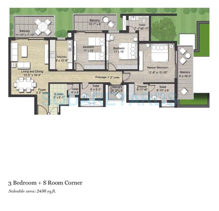 Puri Aanandvilas — floor plan 4