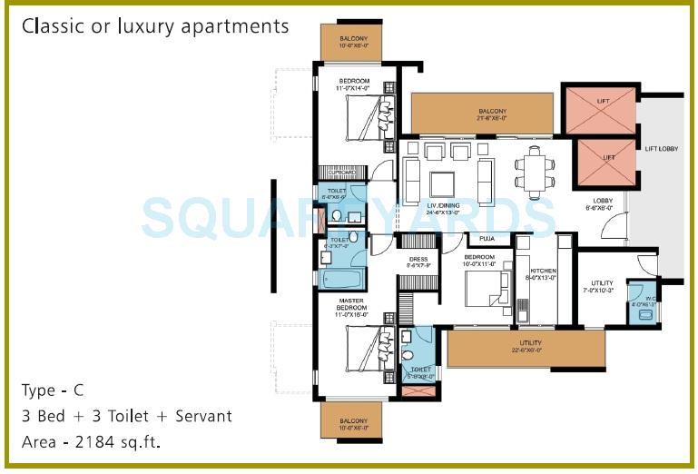 Puri Pranayam — floor plan 2