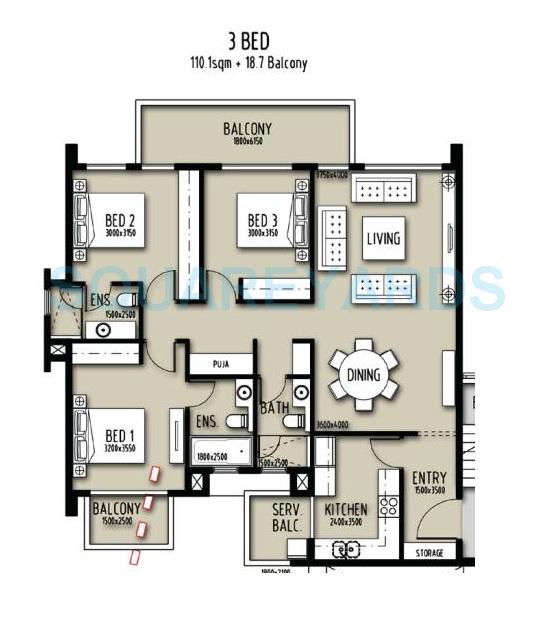 Astrum Homes Alta Casa — floor plan 1