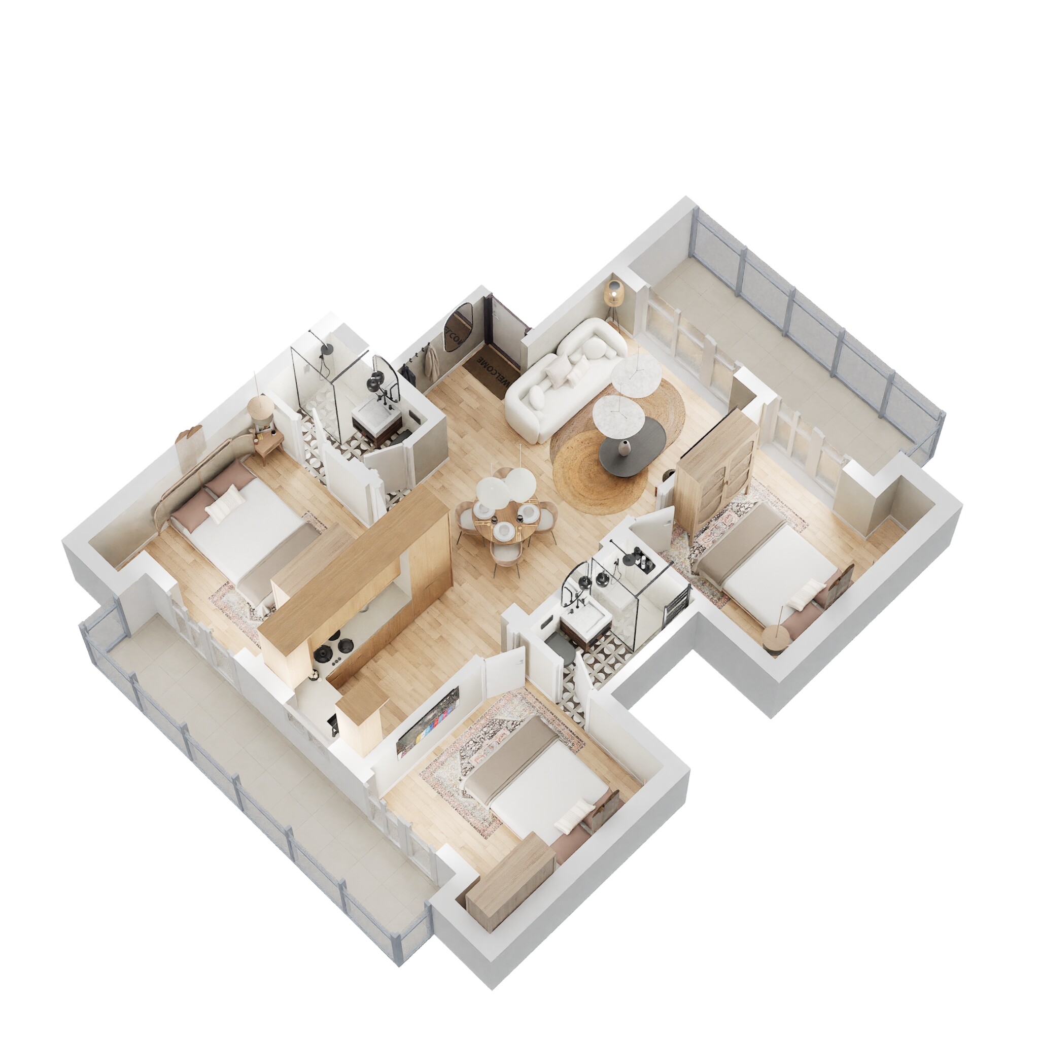 BPTP Parkland Pride — floor plan 2