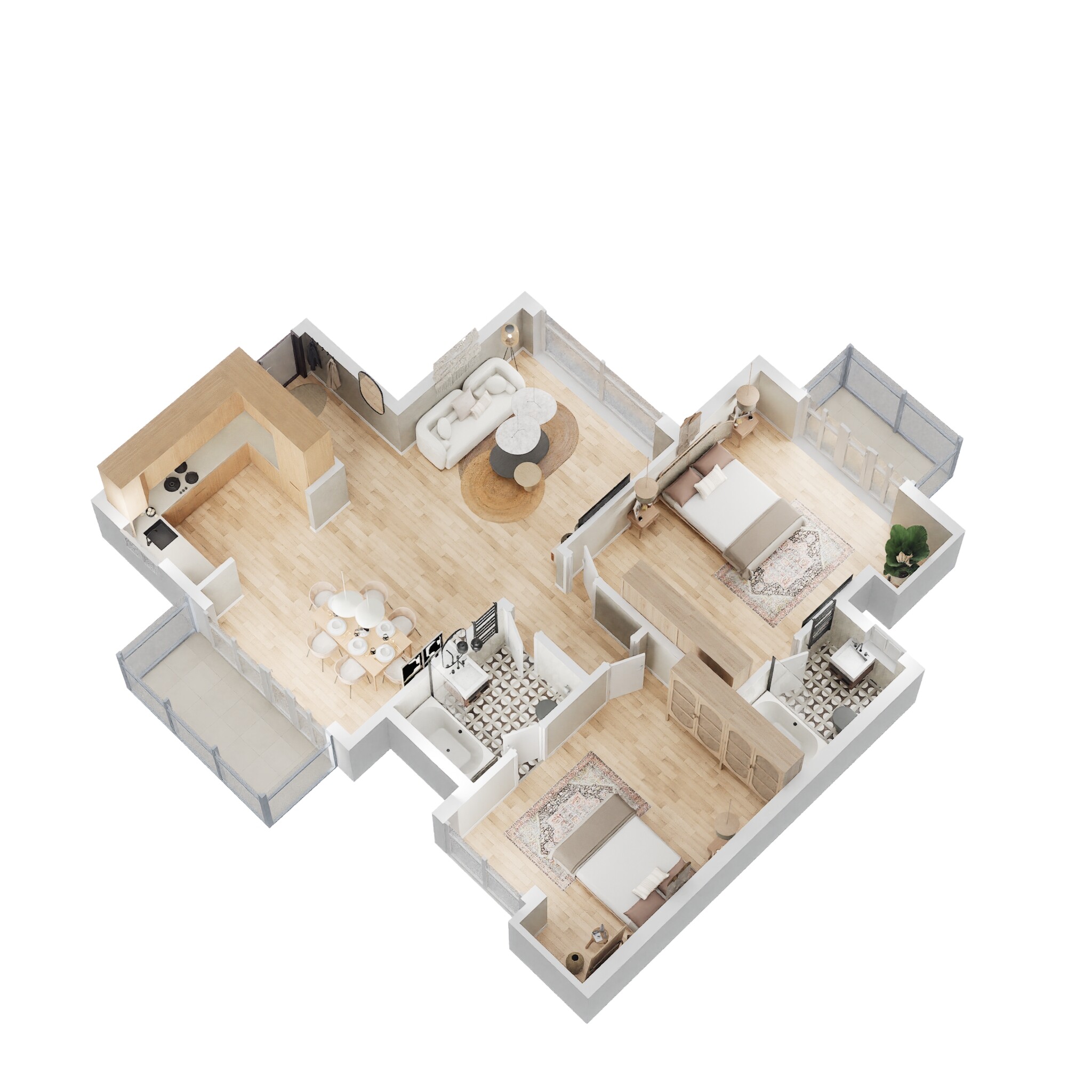 Omaxe Hills — floor plan 2