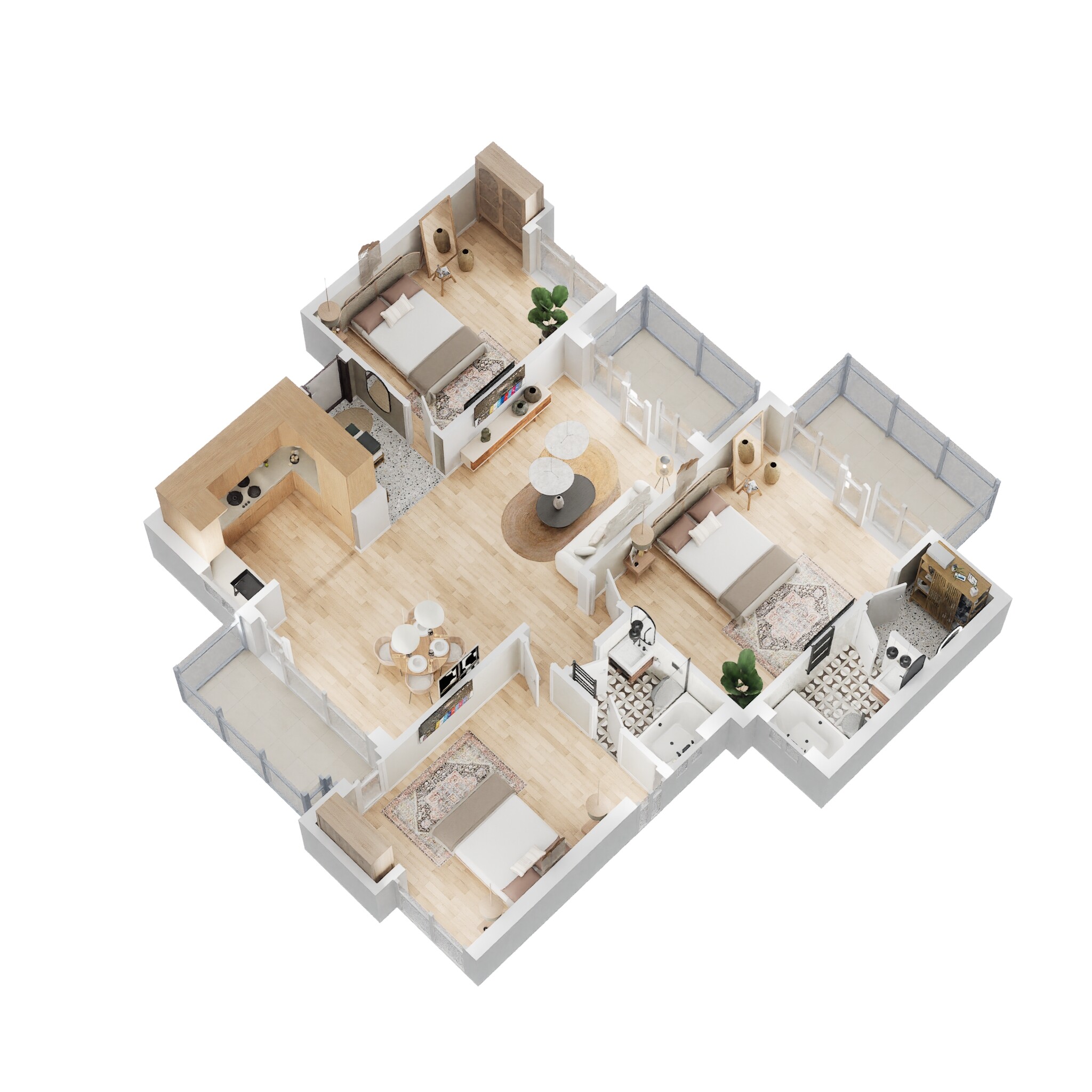 Omaxe Hills — floor plan 4