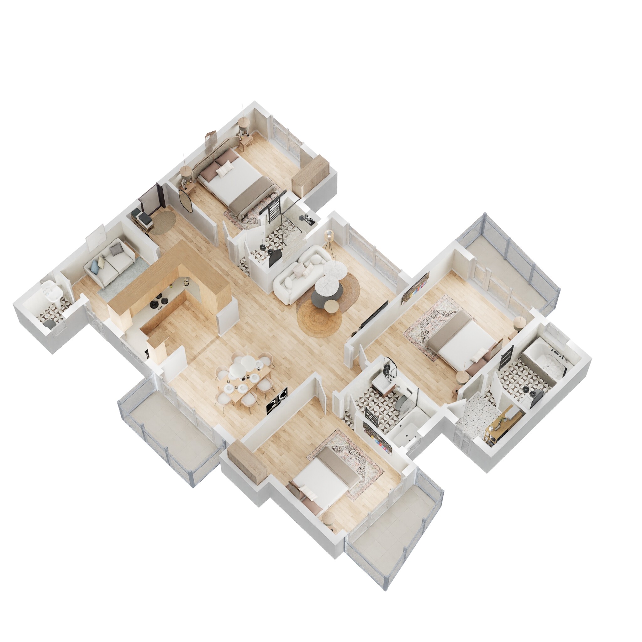 Omaxe Hills — floor plan 6