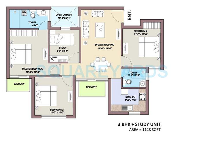 BPTP Park Elite Premium — floor plan 5