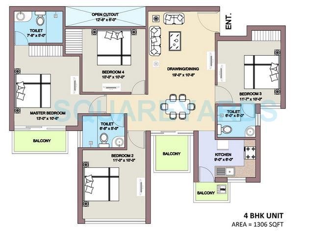 BPTP Park Elite Premium — floor plan 7