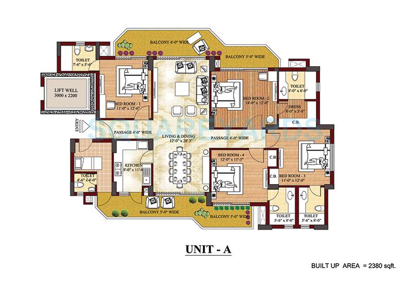 SPR Elysia — floor plan 1