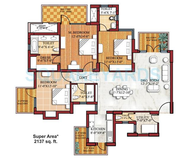SPR Imperial Estate — floor plan 2