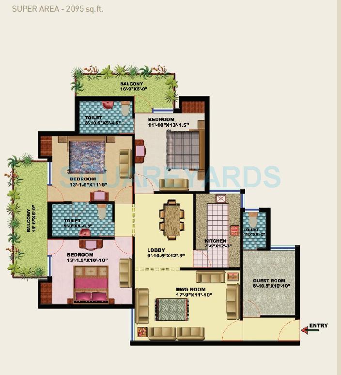 Zion Lakeview — floor plan 2