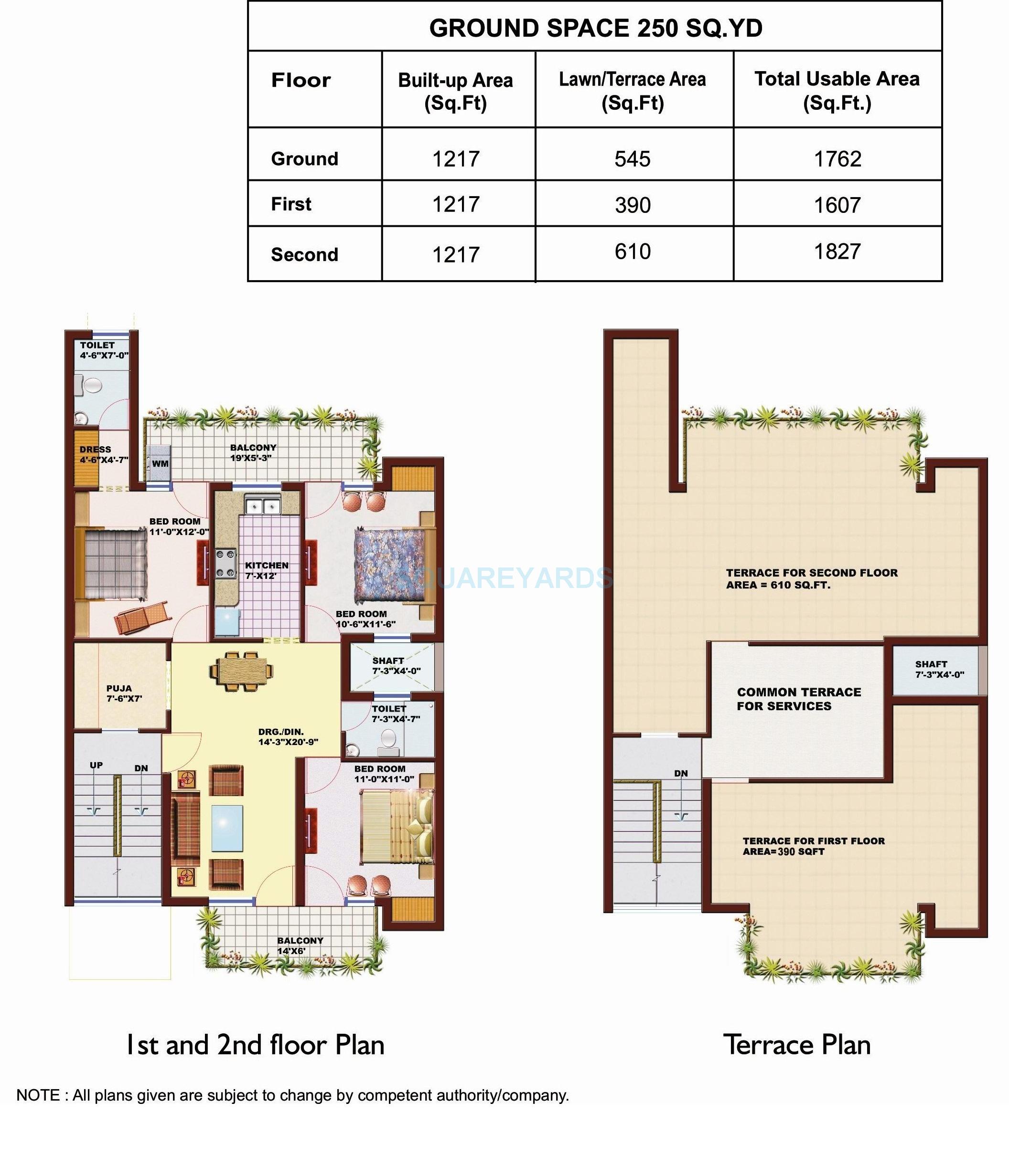 SRS Pearl Floors — floor plan 5