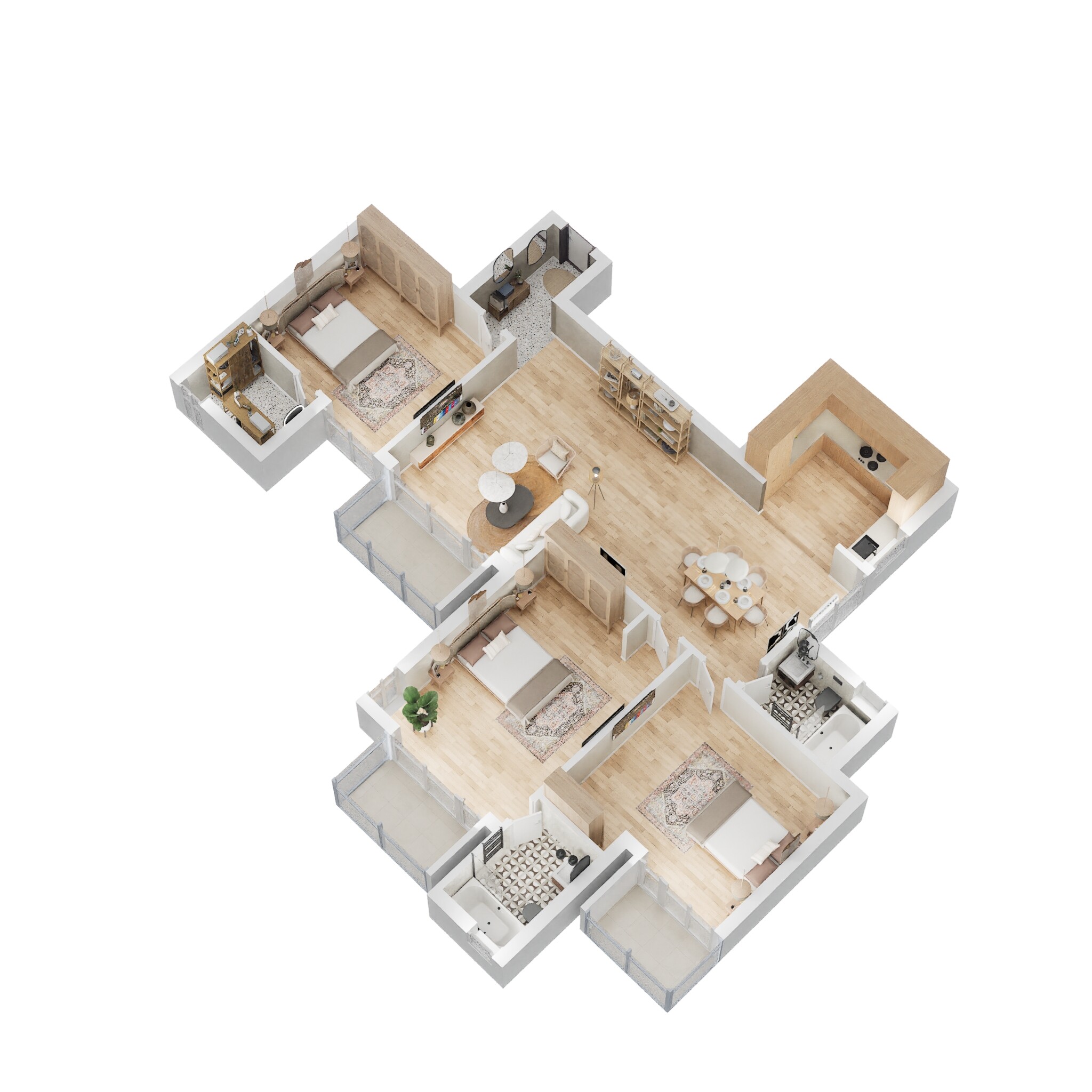 Omaxe Heights — floor plan 4