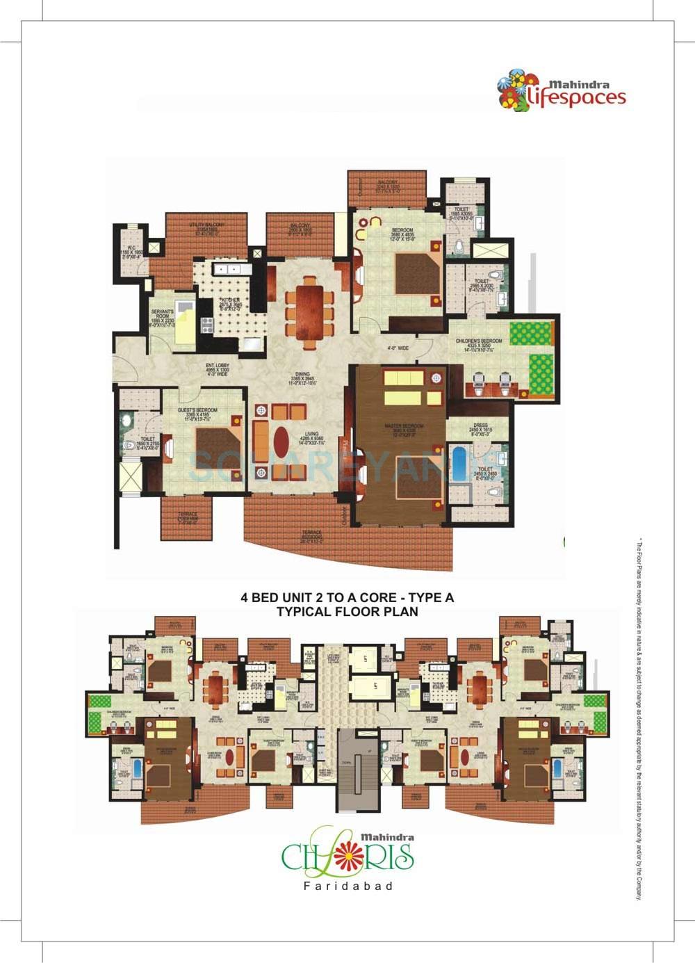 Mahindra Lifespaces Chloris — floor plan 2