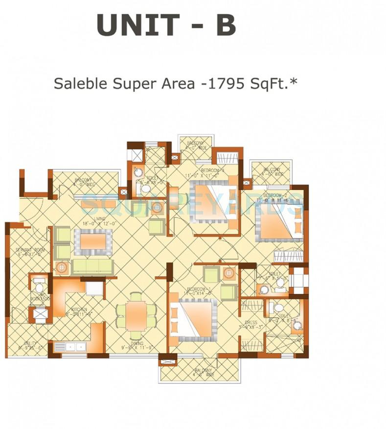 Shiv Sai Ozone Park — floor plan 1