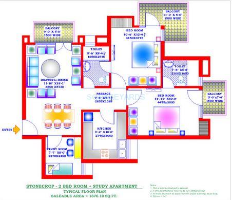 Zion Stonecrop and Celeste Garden — floor plan 4
