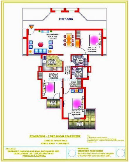 Zion Stonecrop and Celeste Garden — floor plan 6