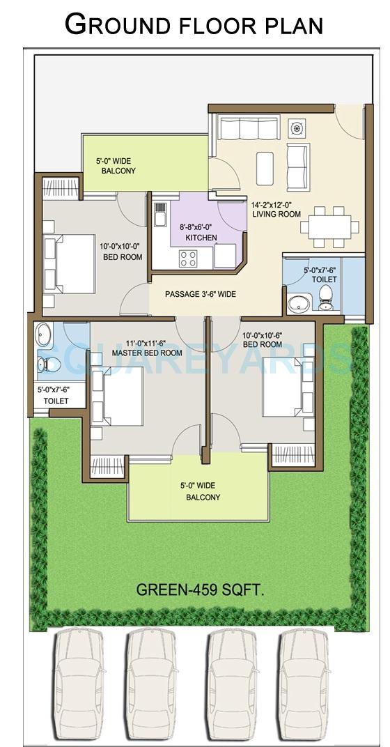 KLJ Platinum Floors — floor plan 4
