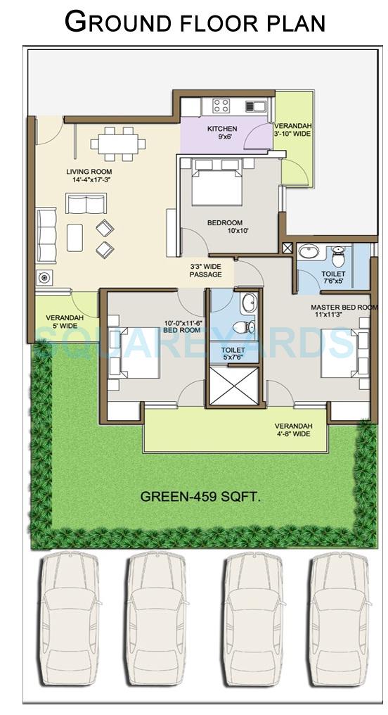 KLJ Platinum Floors — floor plan 7