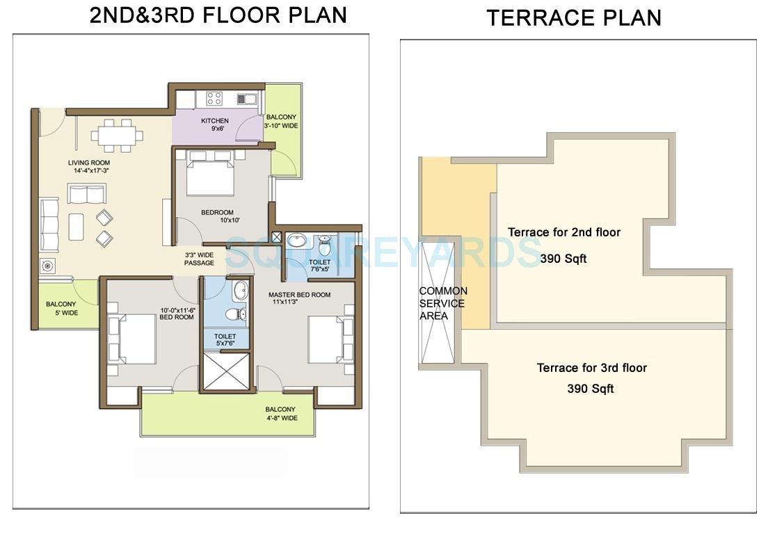 KLJ Platinum Floors — floor plan 9