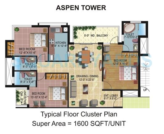 Omaxe Spa Village — floor plan 1