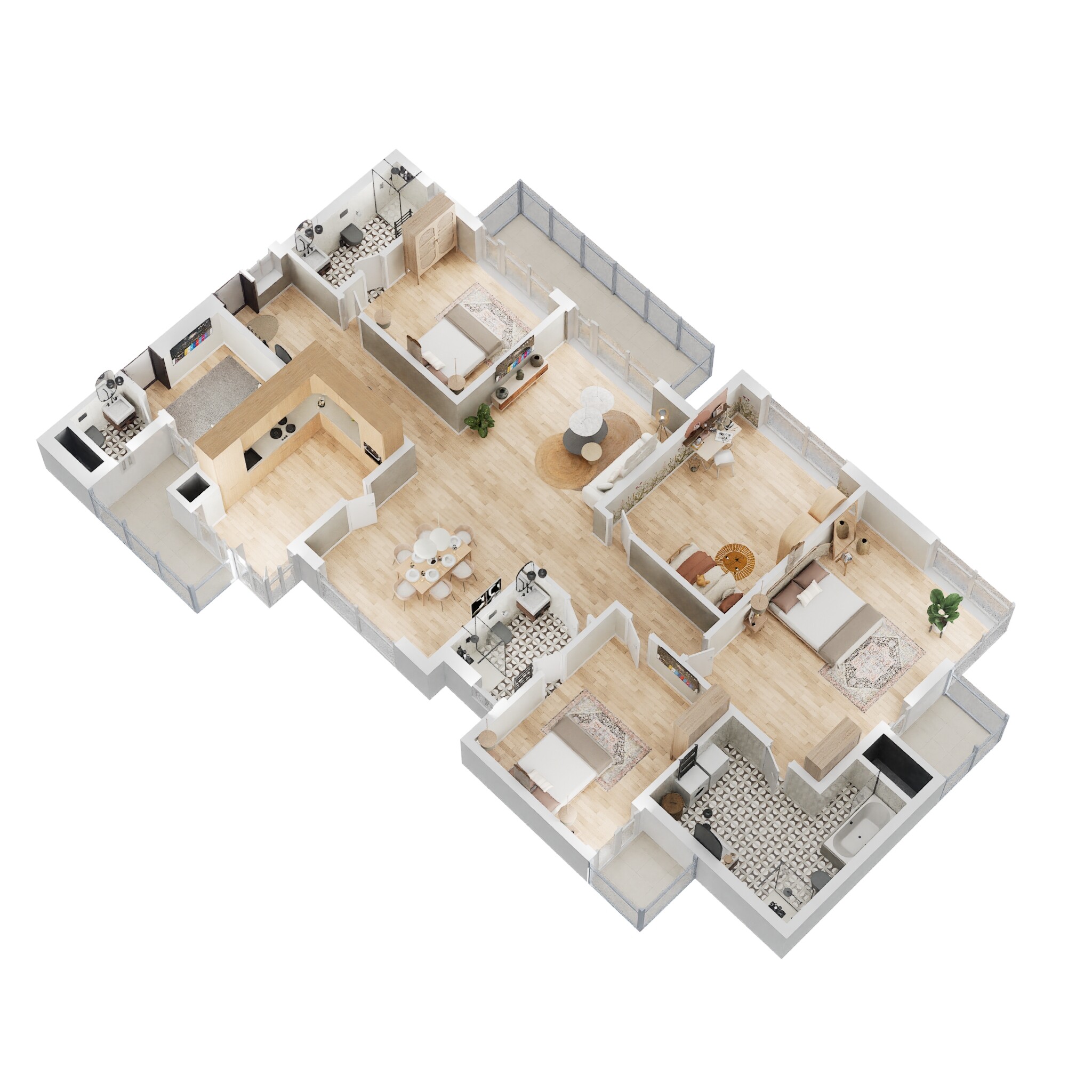Omaxe Spa Village — floor plan 4