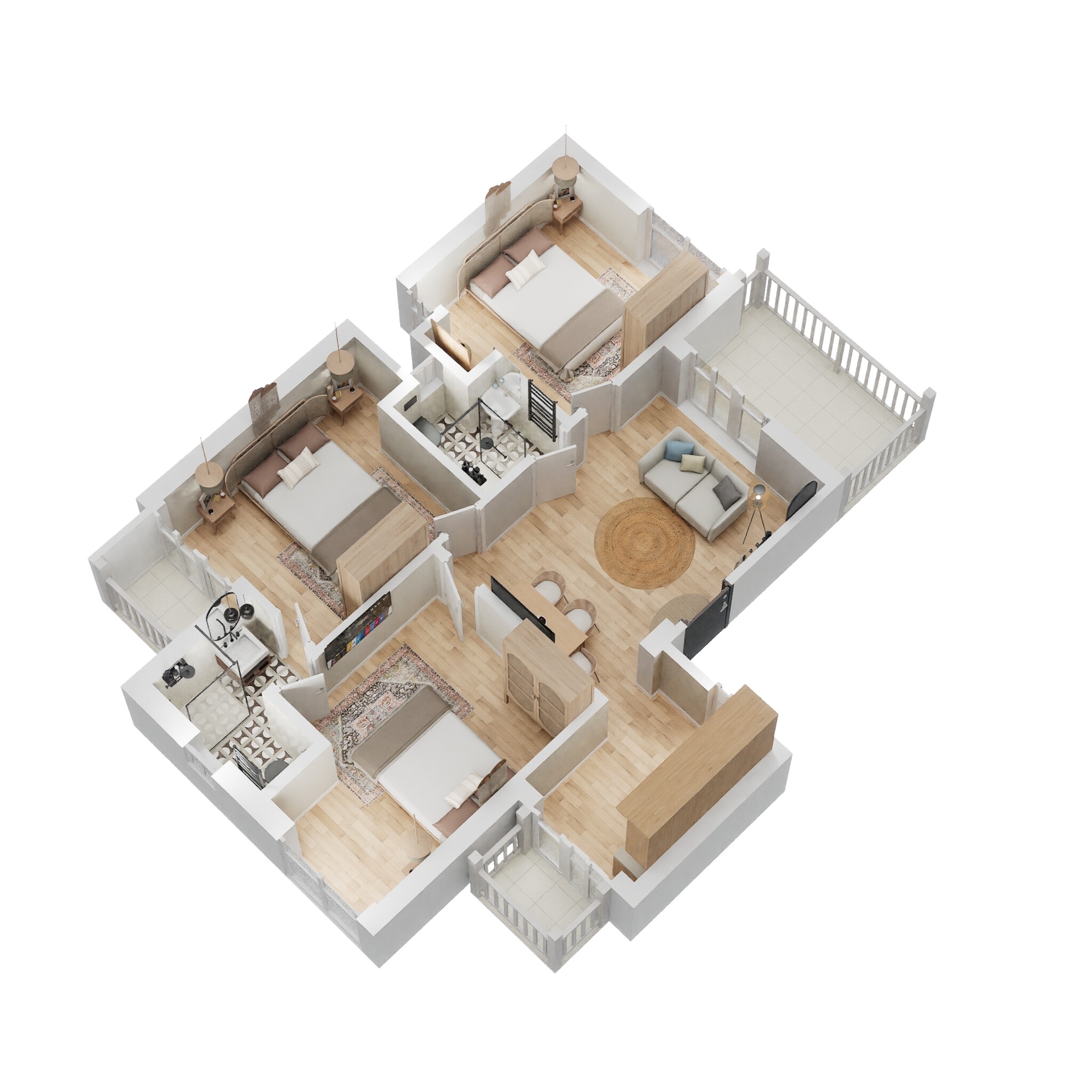 BPTP Park Elite Floors — floor plan 2