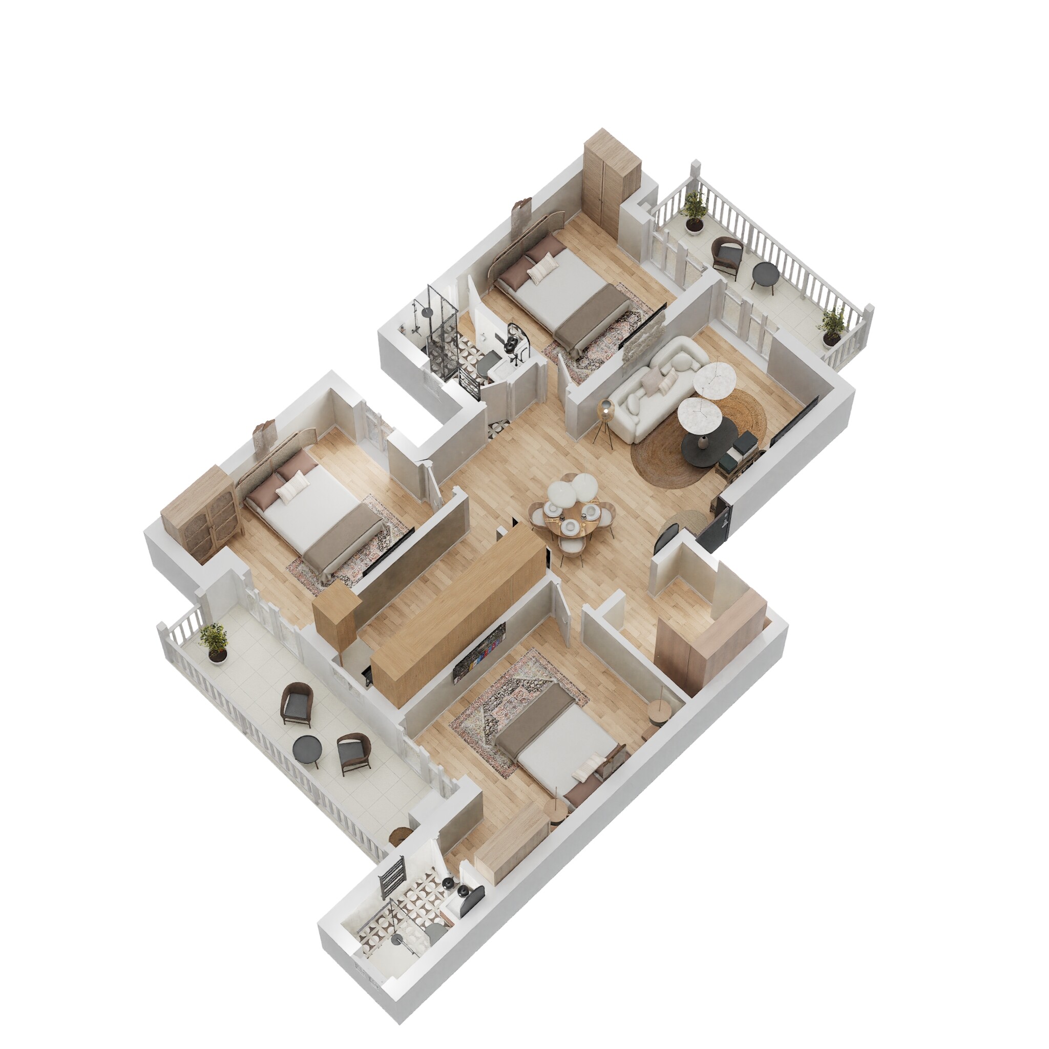 BPTP Park Elite Floors — floor plan 4