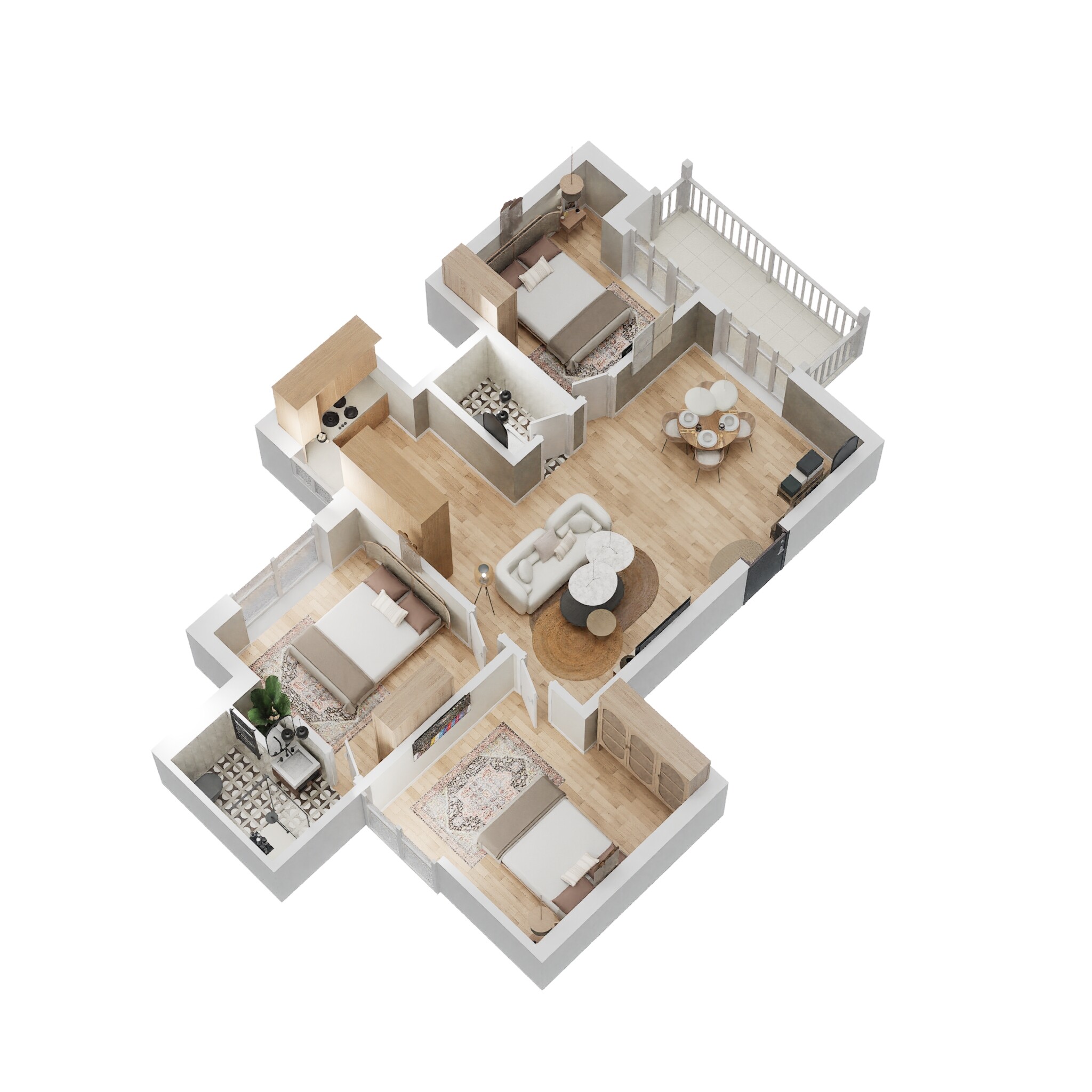 BPTP Park Elite Floors — floor plan 6
