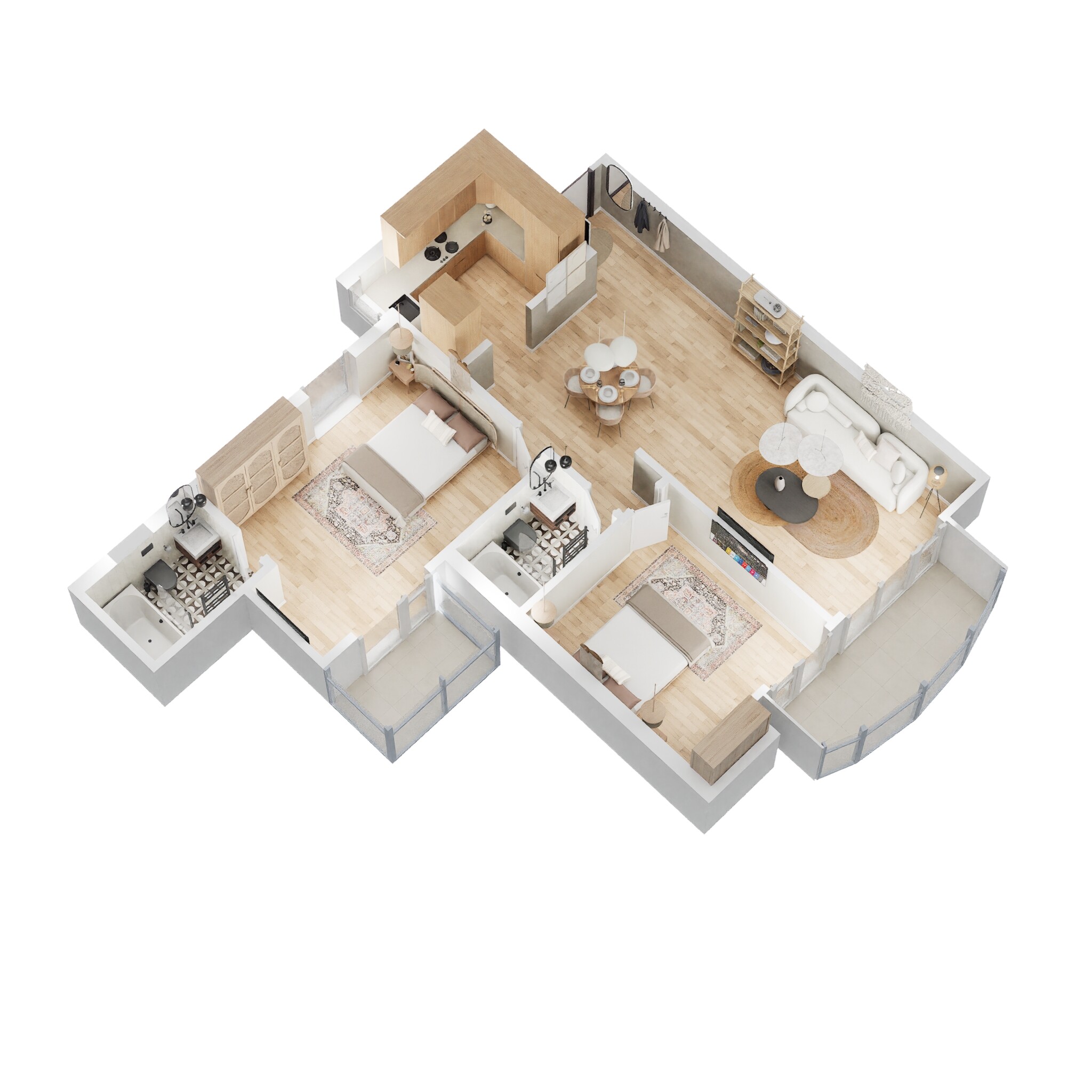 Omaxe Green Valley — floor plan 2