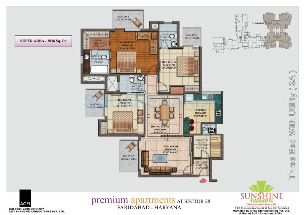 SLF Sunshine Avenue — floor plan 2