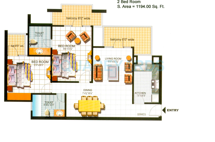 Ferrous City Phase I — floor plan 1