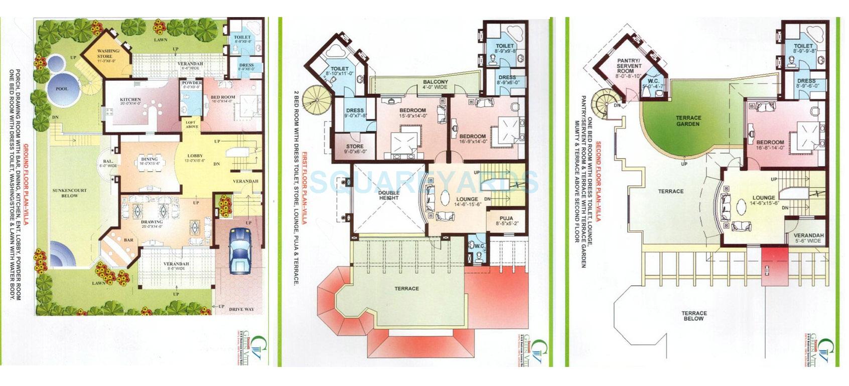 Parsvnath Green Ville — floor plan 11