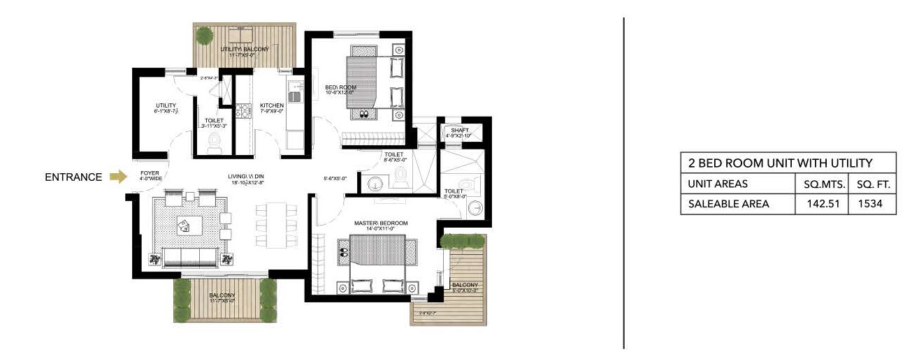 Alphacorp Gurgaon One 84 — floor plan 2