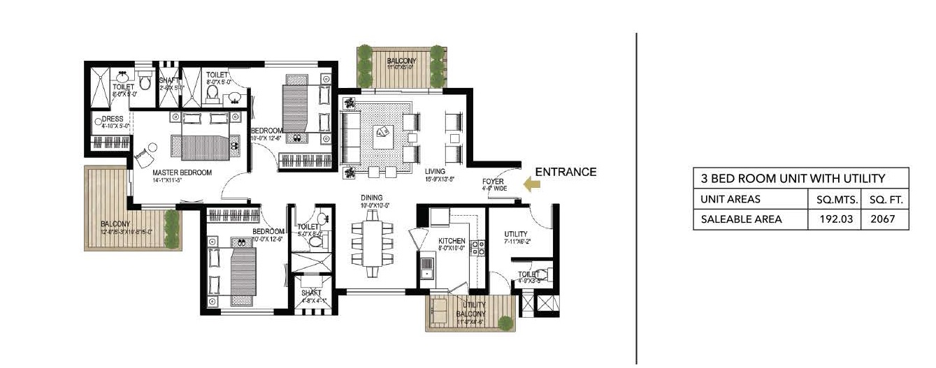Alphacorp Gurgaon One 84 — floor plan 4