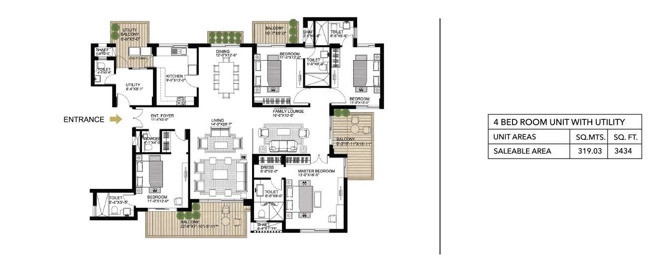Alphacorp Gurgaon One 84 — floor plan 6