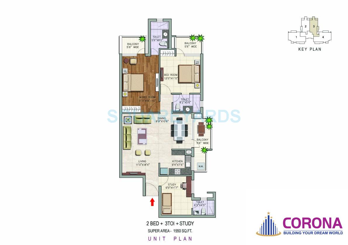 Corona Graceiux — floor plan 2