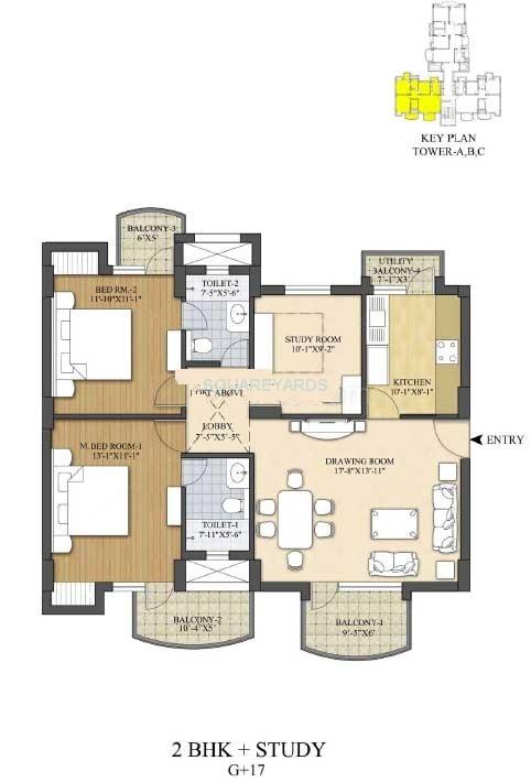 Akme Raaga — floor plan 1