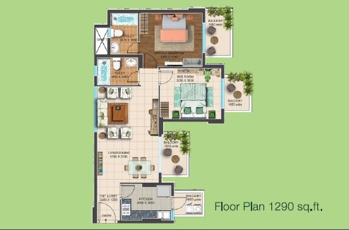 Capital Residency 360 — floor plan 2