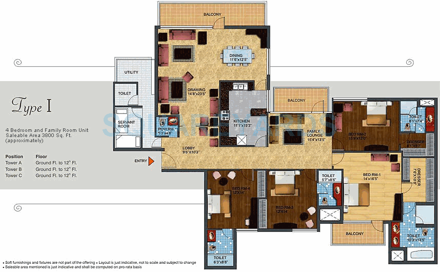 TDI Ourania — floor plan 4