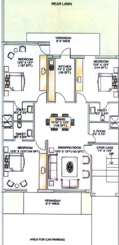 DLF Exclusive Floors — floor plan 1