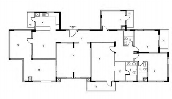 Vatika Boulevard Residences — floor plan 2