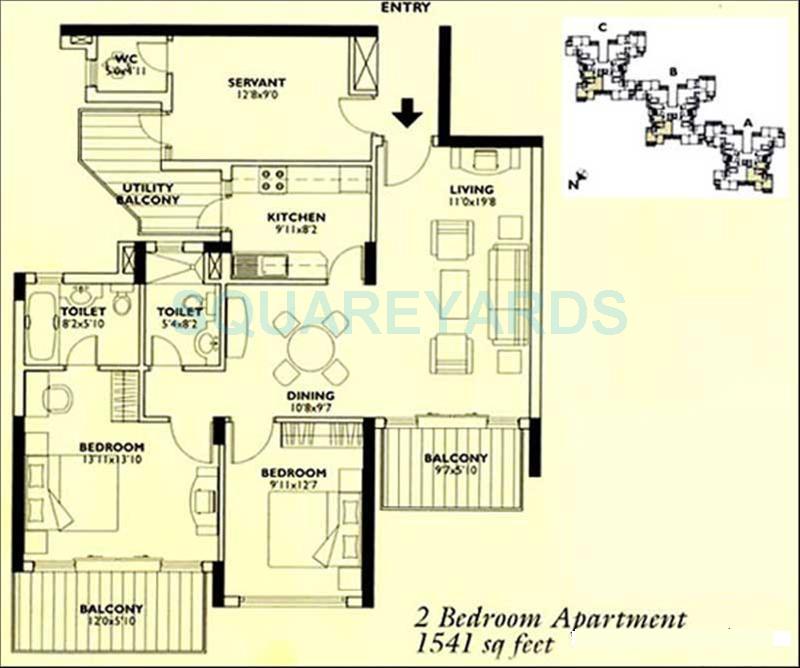 Central Park I — floor plan 1