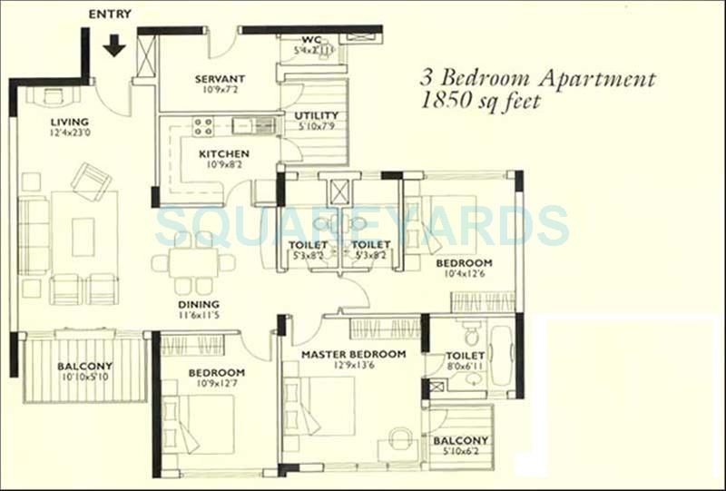 Central Park I — floor plan 2