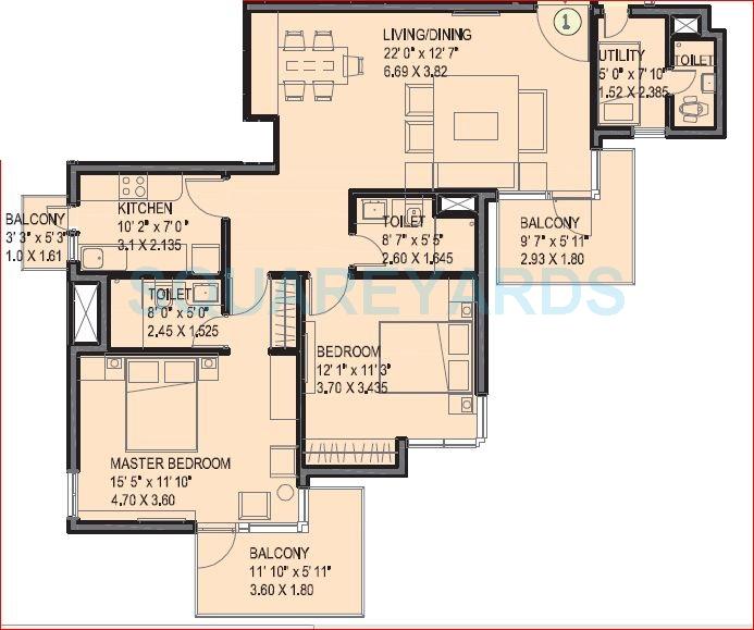 Ireo Uptown — floor plan 4