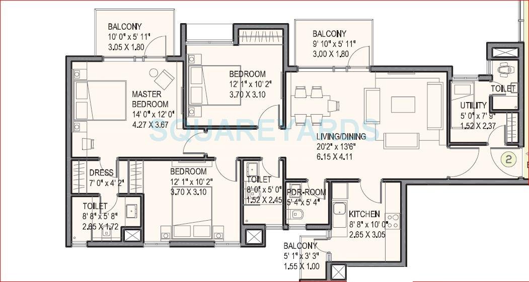 Ireo Uptown — floor plan 7