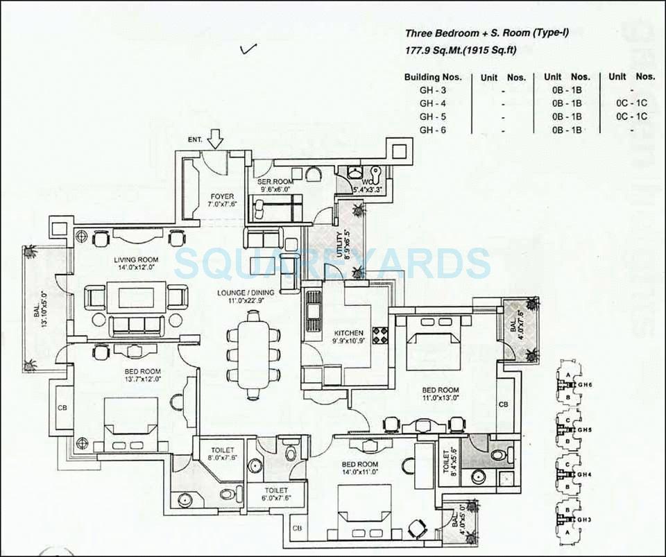 Orchid Gardens — floor plan 2