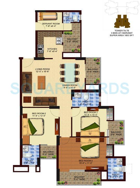 Unnati Fortune The Aranya — floor plan 7