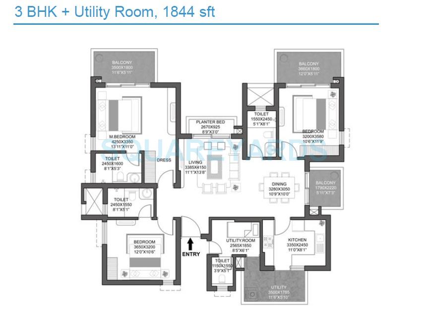 Godrej Premia Tower — floor plan 5