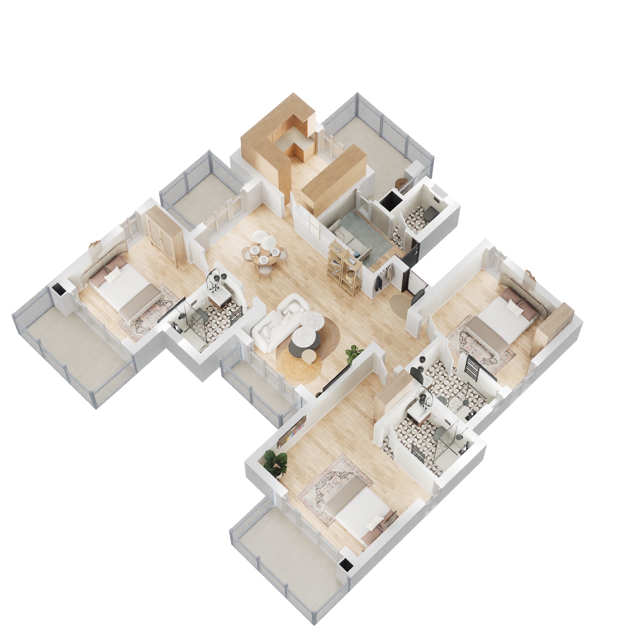 Godrej Premia Tower — floor plan 6
