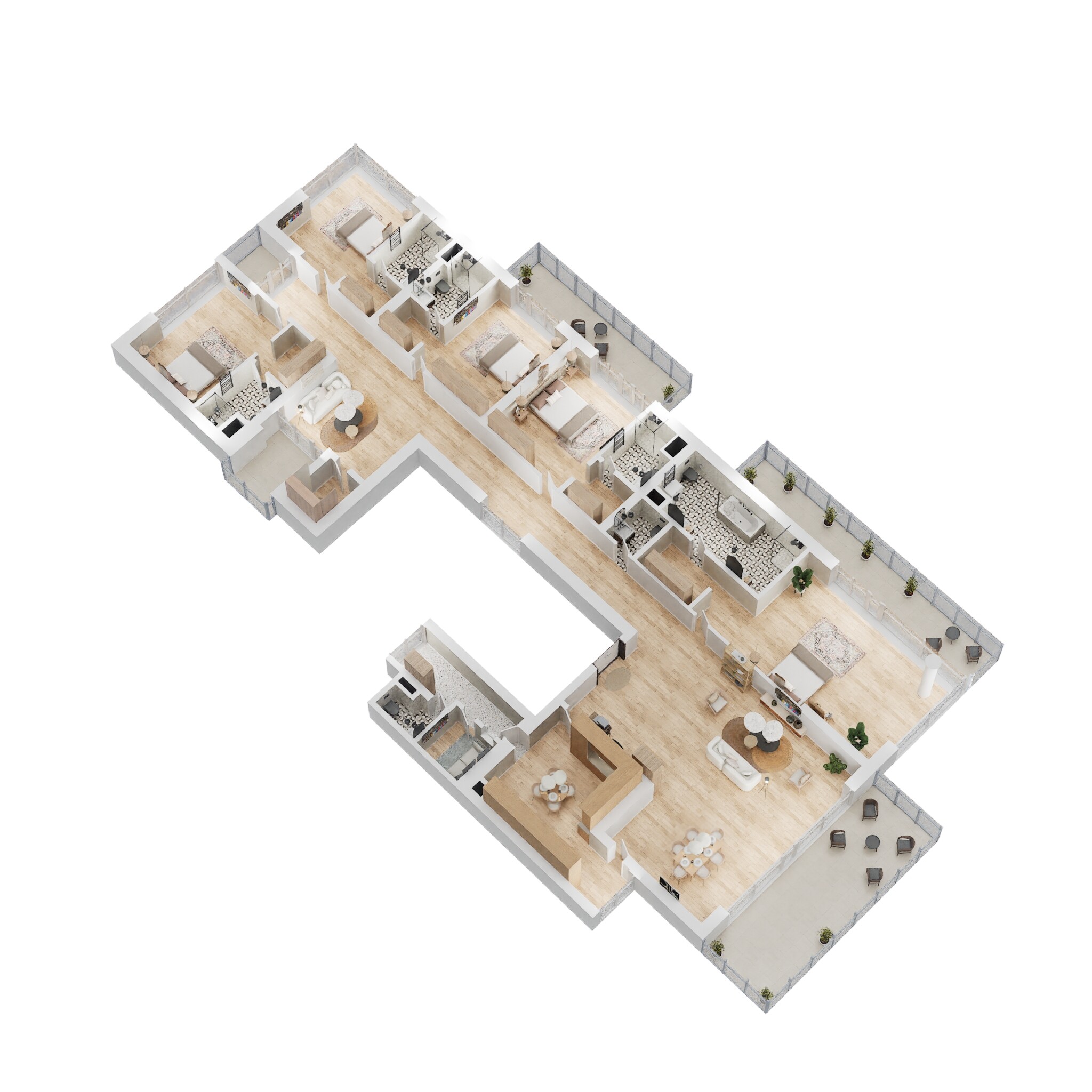 M3M ST Andrews Golf Residences — floor plan 6